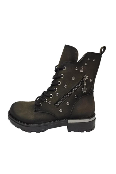 Allegre 1920 Kar Kış Sıcak Astar Filet Çocuk Bot - Resim 5