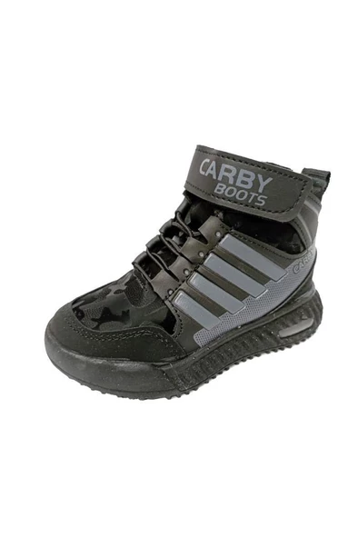 Carby 2021-B Bebe Sneakers Bot Siyah Füme