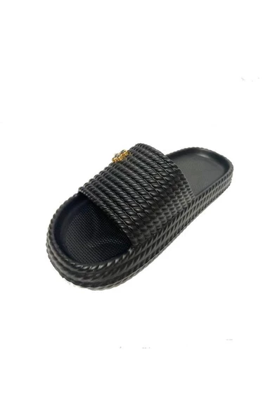 Lorin 2409-24 Taşlı Suya Dayanıklı Kadın Terlik - 11