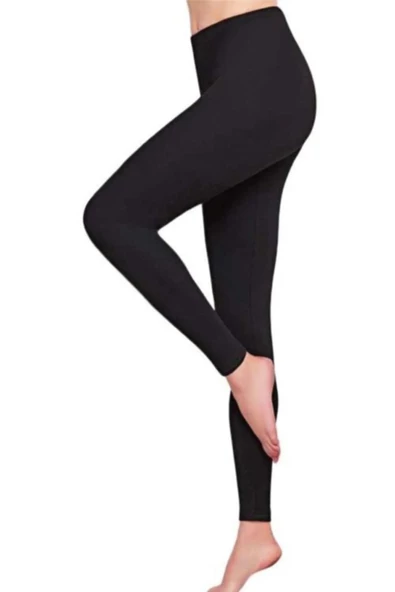 Tutku Elit Kadın Termal Tayt Fanila İçlik Set 2705-2706 - 1 Set  XL Siyah - 3