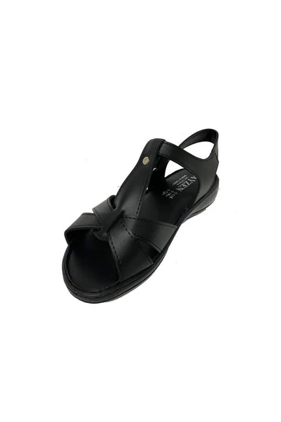 Ayzen 403-24 Deri Anatomik Kadın Sandalet - Resim 2