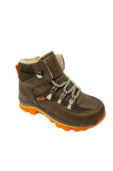 Star Kids 4476 Kürklü Trekking Patik Çocuk Bot - 4