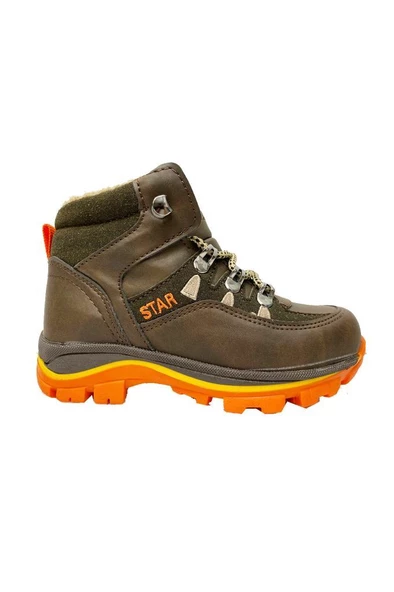 Star Kids 4476 Kürklü Trekking Patik Çocuk Bot - 5