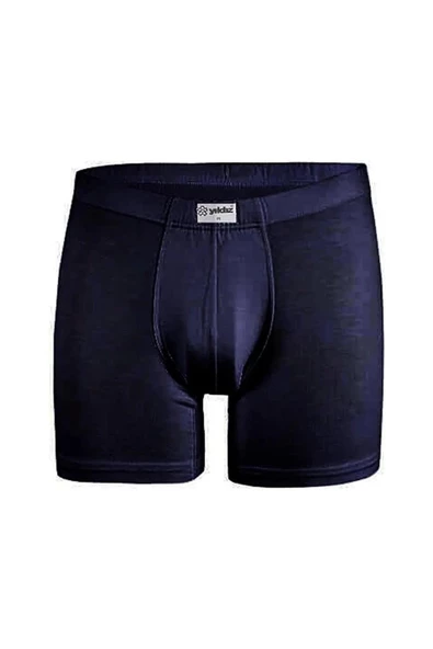 Yıldız Erkek Bambu Likralı Boxer 320 - 6 Adet  L Lacivert