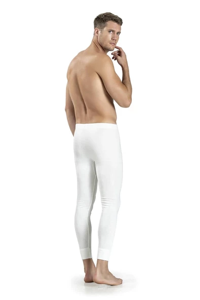 Jiber Erkek Termal Alt Tayt 161 - 1 Adet  L Ekru - Resim 3