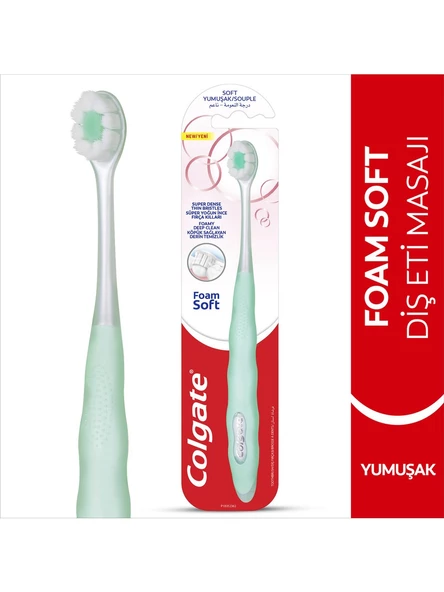 Colgate Foam Soft Diş Eti Masajı Yumuşak Diş Fırçası