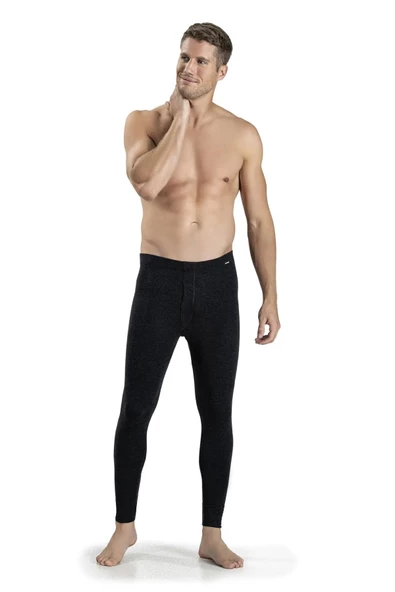 Jiber Erkek Termal Alt Tayt 175 - 1 Adet  Siyah 2XL ürün görseli 1