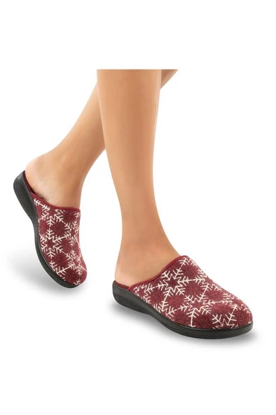 Muya 32917 Comma Sıcak Astar Anatomik Kadın Halı Terlik - 4