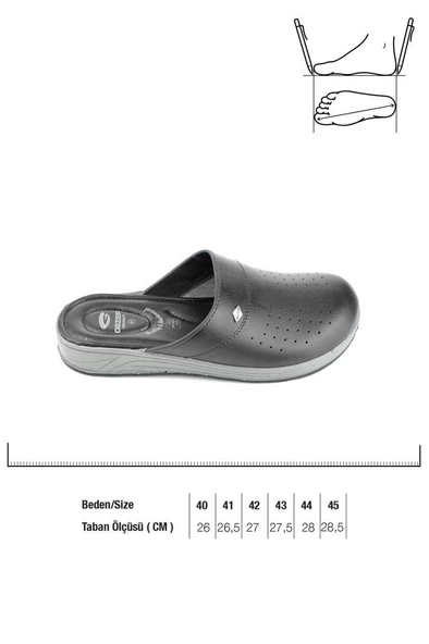 Gezer 12680 Anatomik Medikal Erkek Terlik - 8