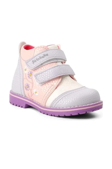 Şirinbebe 6778 Deri Cırtlı Anatomik Kız Bebe Bot - 4