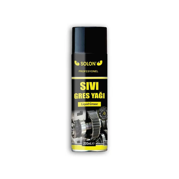30 Adet (1 Koli) Profesyonel Sıvı Gres Sprey 200 Ml. - 2