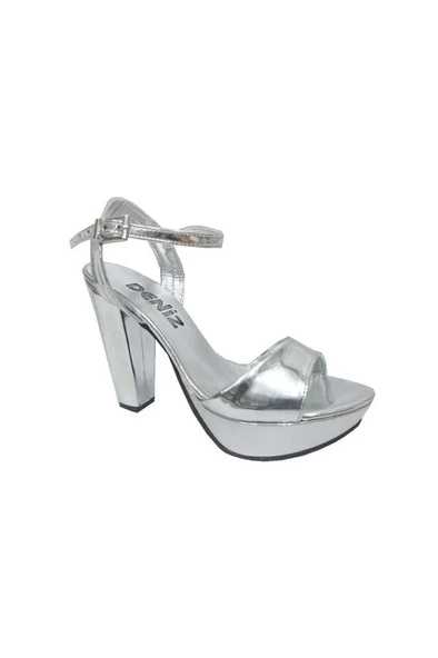 Serhat 01030 Rugan 30mm Platform Topuklu Kadın Sandalet - 4