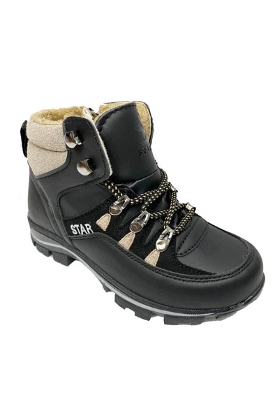 Star Kids 4476 Kürklü Trekking Filet Çocuk Bot - 4