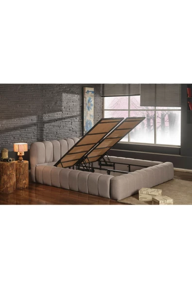 Niva Yasmin Sandıklı Baza Yatak Hariç - Resim 3