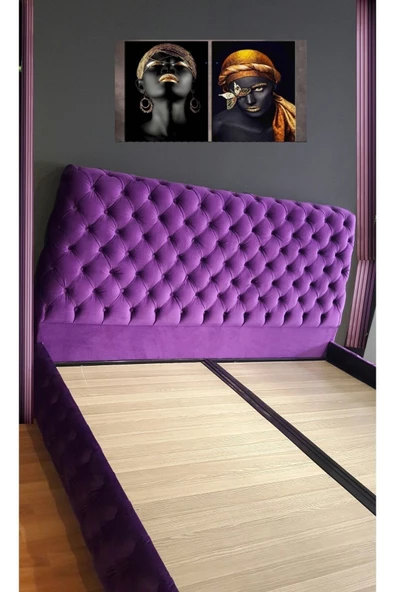 Çift Kişilik Sandıklı Baza Başlık - Resim 2