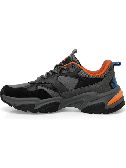 LUMBERJACK JOAO 4PR K.GRİ TURUNCU COMFORT CASUAL ANATOMİK SPOR AYAKKABISI - Resim 5