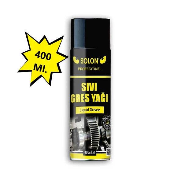 20 Adet (1 Koli) Profesyonel Sıvı Gres Sprey 400 Ml. - 2