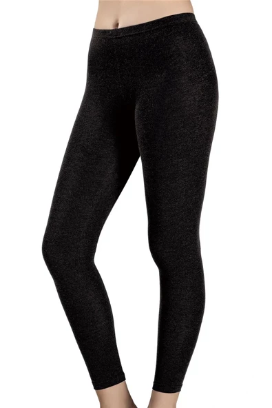 Jiber Kadın Termal Soft Alt Tayt İçlik 599 - 1 Adet  Siyah L - Resim 2