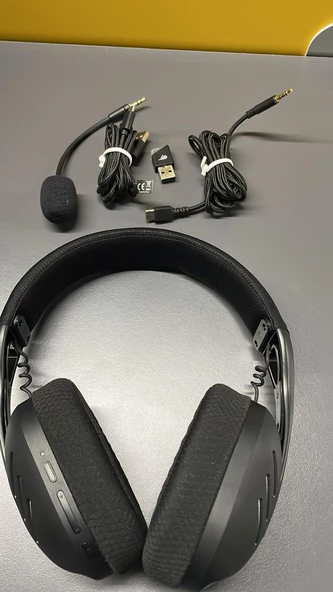 Havit Gamenote Fuxi-H3 Gaming Oyuncu Mikrofonlu Kulaklığı 7.1 - 4 Modlu (BT, 2.4Ghz, Type-C, 3.5mm) Siyah (Teşhir&Outlet) - 4