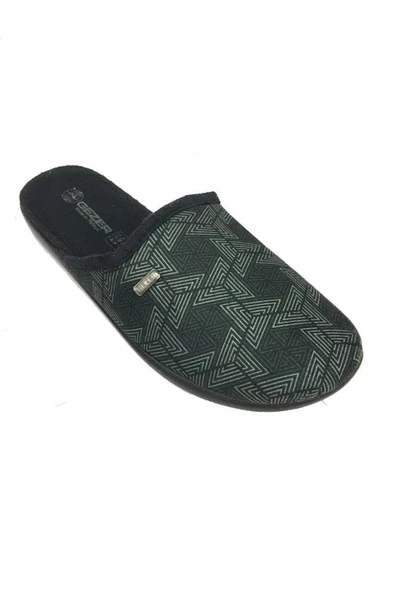 Gezer 14418 Termal Kumaş Erkek Ev Terlik - 4