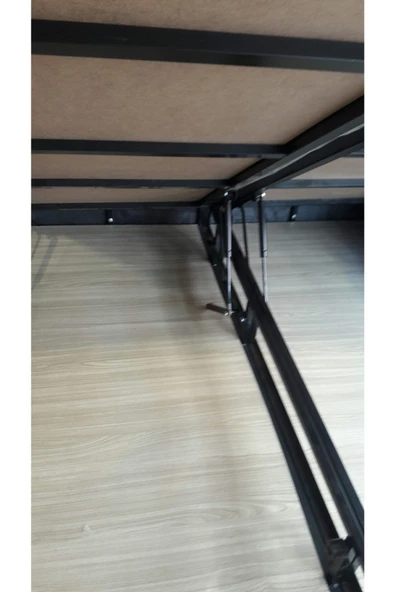 Baza Başlık Sandıklı Chester Antrasit Gri - Resim 4