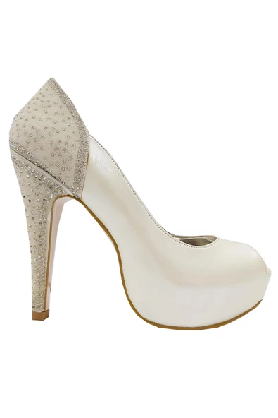 Smilee 4283 Platform Trend Fashion Abiye Ayakkabı - 4