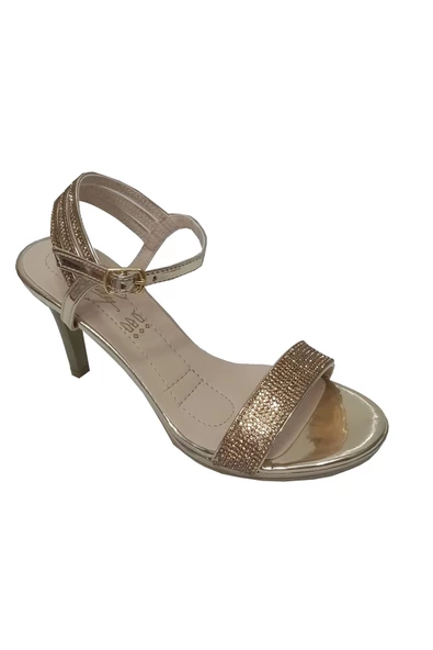 Erbay 90 Trend Fashion Taşlı Abiye Kadın Sandalet