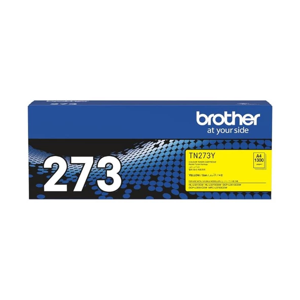 Brother Toner Orj. TN-273Y, HL-L3210, L3280, MFC-L3710, DCP-L3510 Yellow (1.3K) - Resim 2