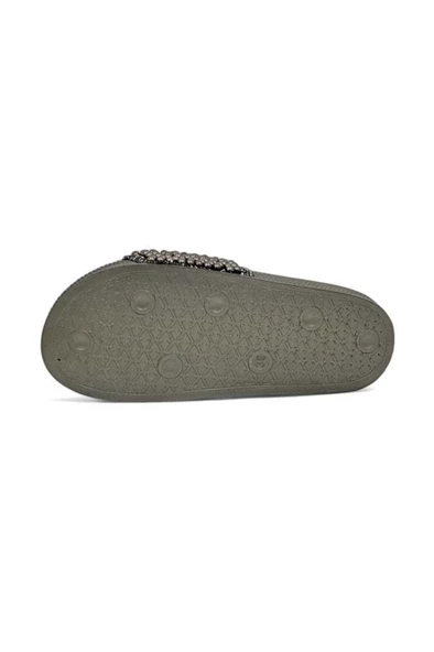 Pienn 20037-006 Anatomik Fashion Taşlı  Kadın Terlik - 9