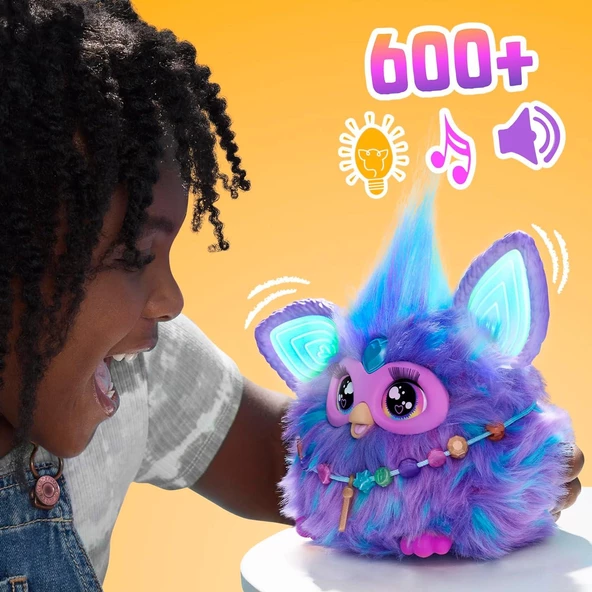 Furby İnterakti̇f Peluş Mor - Resim 3