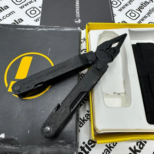 Leatherman Super Tool 300 Multitool - Siyah (Teşhir& Outlet)