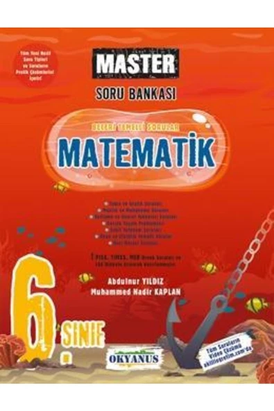 Okyanus Yayıncılık 6. Sınıf Master Matematik Soru Bankası - 1