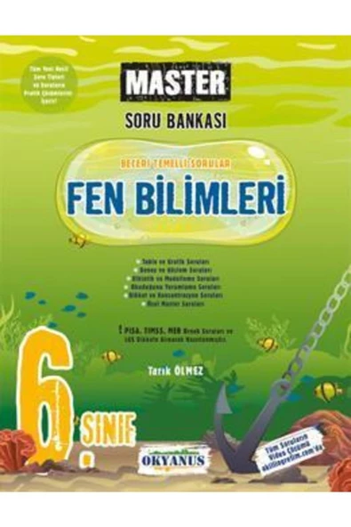 Okyanus 6. Sınıf Fen Bilimleri Master Soru Bankası