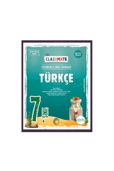 7. Sınıf Classmate Tüm Dersler Soru Bankası Set + Paket Deneme Okyanus 2024 - Resim 2