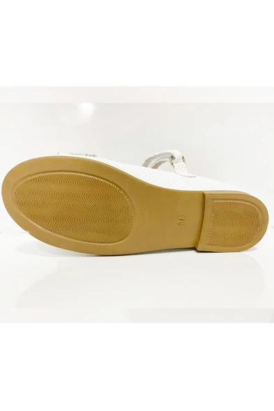 İremsu 9101-24 Baskı Deri Fashion Kız Çocuk Babet 31-36 - 6