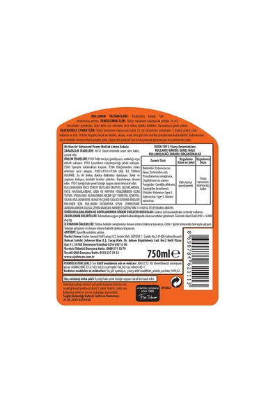 Mr. Muscle Advanced Power Mutfak Temizleyici Limon 750ml - 3