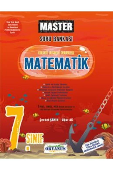 7. Sınıf Master Matematik Soru Bankası - Okyanus