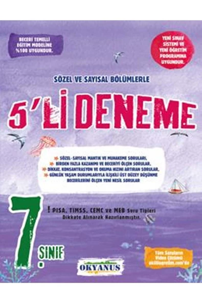 Okyanus 7.sınıf 5 Fasikül Deneme