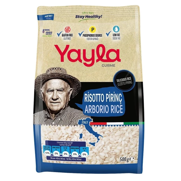 Yayla Gurme Risotto Pirinç 500 gr