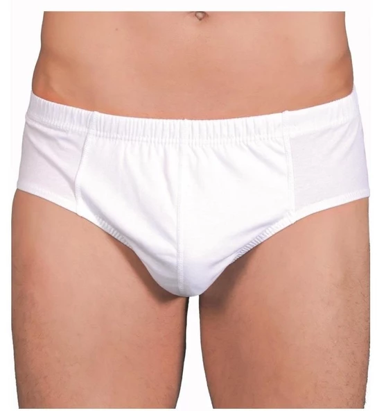 BERRAK 1050 Erkek Slip külot 3'Lü Paket   Beyaz 2XL