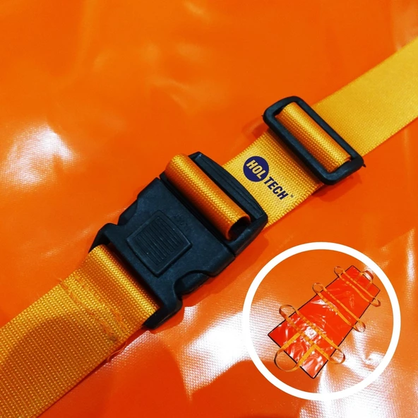 HOLTECH Hasta Taşıma Sedyesi 200 x 70 Cm Emniyet Kilitli Acil Durum Sedye Sağlık Kabinlerine Uygun ürün görseli