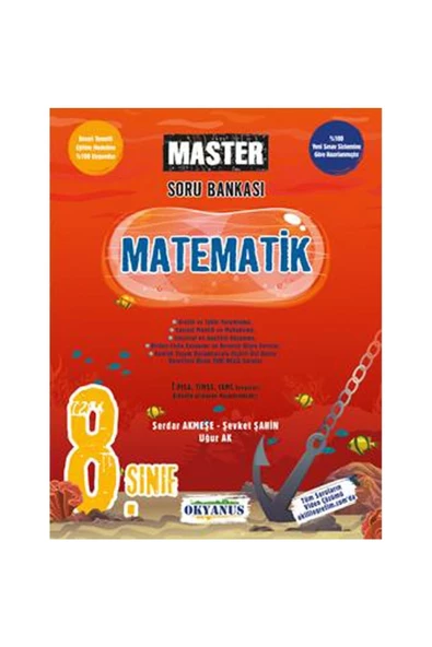 Okyanus 8. Sınıf Matematik Master Soru Bankası