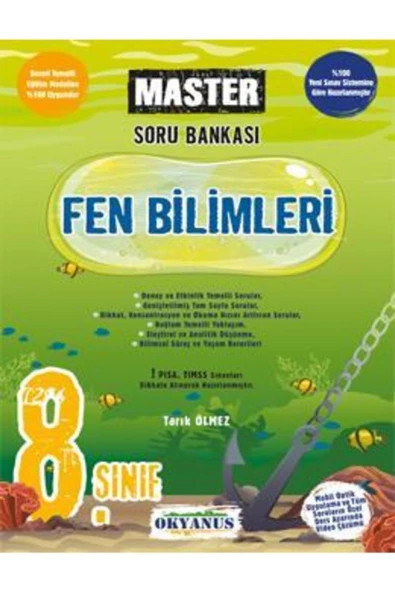 Okyanus 8. Sınıf Fen Bilimleri Master Soru Bankası / Kolektif / Okyanus Yayınları / 9786057985644