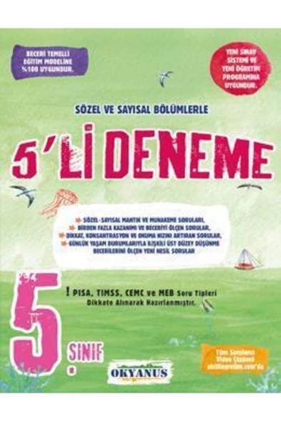Okyanus 5. Sınıf 5'li Deneme