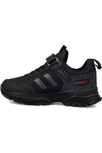 Ndrops 05 Anorak Çocuk Sneakers Ayakkabı 26-30 Siyah Füme - 3