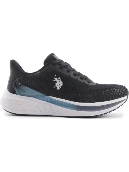 U.S.POLO ASSN BLAKE 4PR SİYAH YEŞİL COMFORT CASUAL ANATOMİK SPOR AYAKKABI ürün görseli
