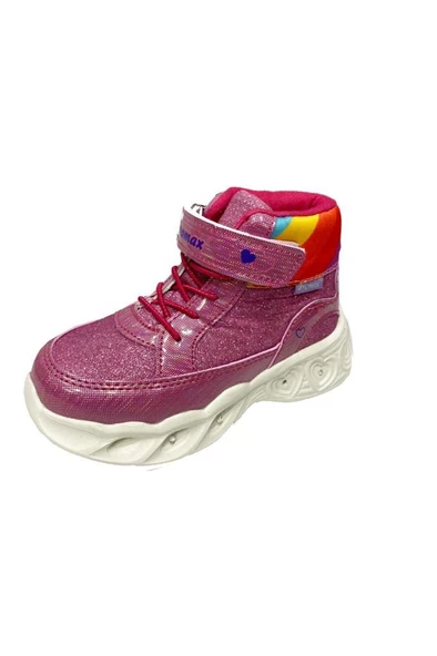 Promax 1730 Işıklı Deri Simli Patik Çocuk Spor Bot 26-31