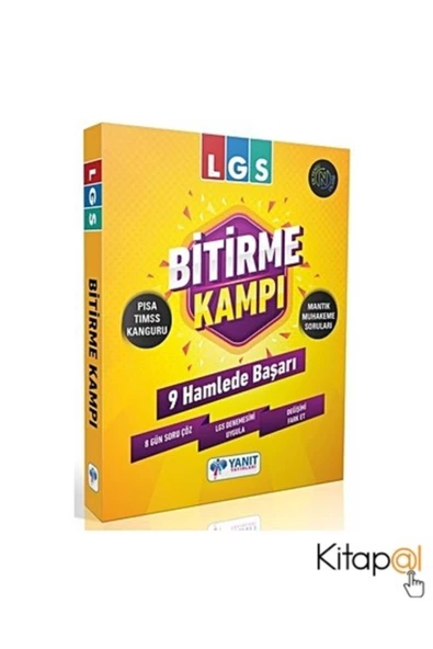 8. Sınıf Lgs 9 Hamlede Başarı Bitirme Kampı Yanıt Yayınları