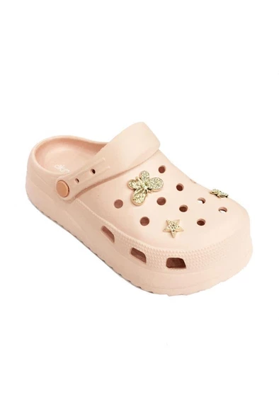 Akınal E428-24  Medical Sabo Taşlı Kadın Terlik Somon ürün görseli 1