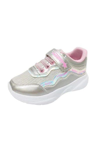 Pro Kids 2202-P Simli Deri Kız Çocuk Sneakers Ayakkabı - 4